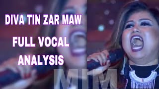 Tin Zar Maw ( Full Vocal Analysis) #tinzarmaw #madeinmyanmar #Music Channel