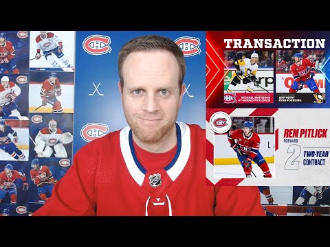 Habs Trade Petry & Poehling to Pittsburgh for Matheson, Rem Pitlick Signs 2 Year Extension