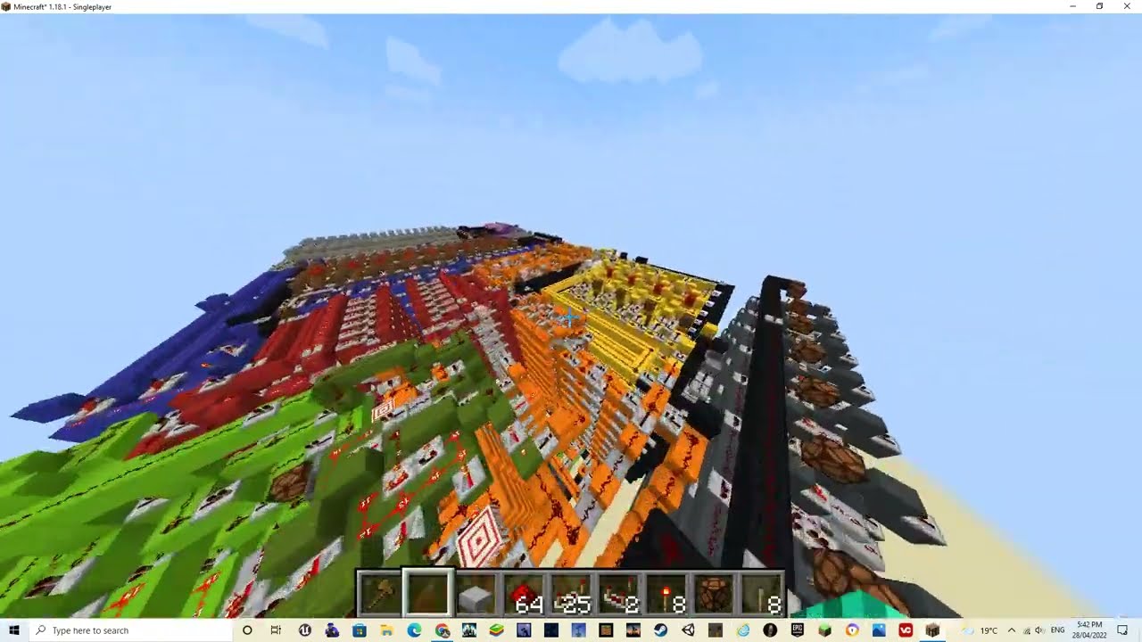 minecraft CPU redstone I9 - YouTube