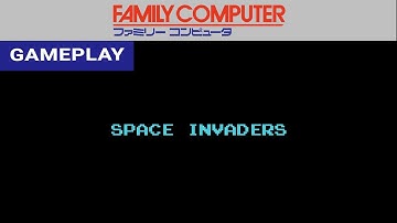 Space Invaders (Famicom) - Gameplay Clip [HD] | RetroGameUp