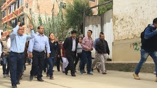 Presidente de la Comisión de Salud y Ministra de Salud visitan zonas alejadas de Cajamarca