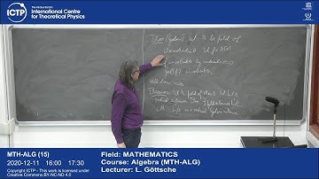 Algebraic Geometry (MTH-AG) Lecture 15