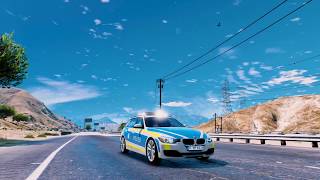 BMW F31 Touring Polizei Bayern 🔥 GTA V SUPER CARS 4K 60 FPS Celebrity _REVIEW screenshot 1