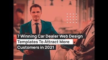 7 Winning Car Dealer Website Design Templates to Attract More Customers