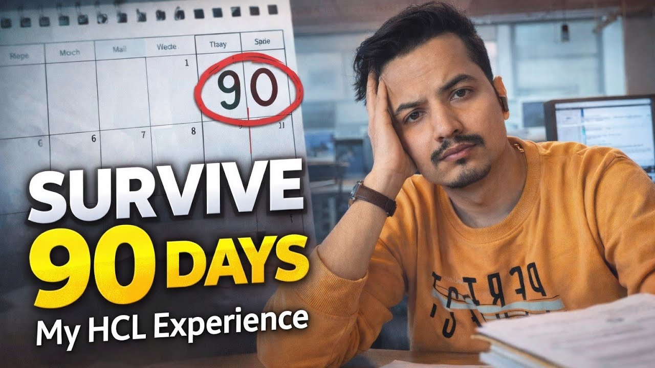How I Survived 90 Days Notice Period | My HCL Experience