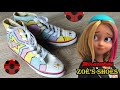 Miraculous Ladybug and Cat Noir - DIY - Zoé&#39;s shoes