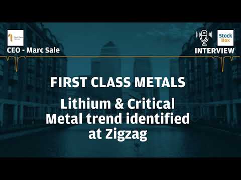 First Class Metals Identify Lithium & Critical Metal trends at Zigzag #FCM