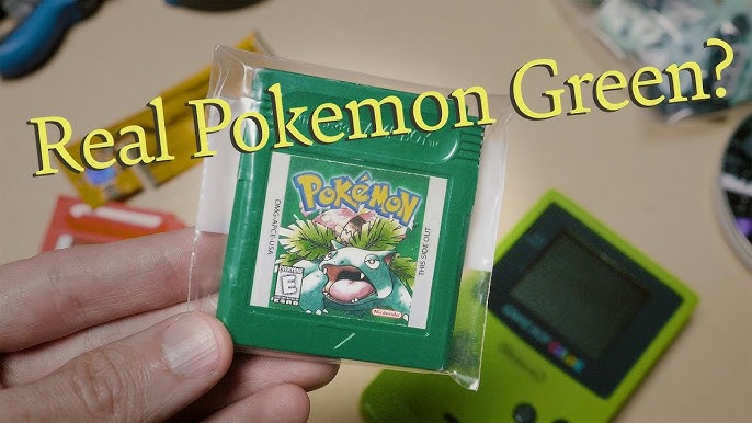 Pokemon Green Version Gameboy Nintendo Game