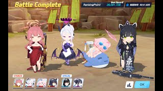 【ブルアカ】大決戦 屋外 KAITEN FX Mk.0 軽装備(爆発) Insane 26,081,728 ドレスヒナ 編成