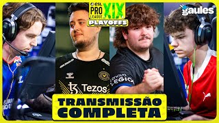 ESL Pro League Season 19 Playoffs Dia 5  - Gaules TRANSMISSÃO COMPLETA!