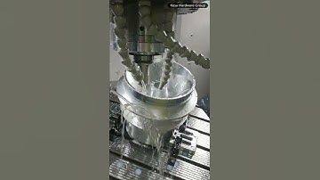 Impeller cnc processing