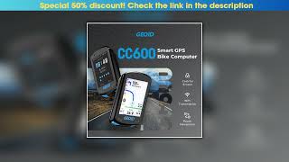 Best Geoid CC600 Bike Computer Color Screen Smart Navigation GPS Wireless Bicycle Speedometer WIFI•