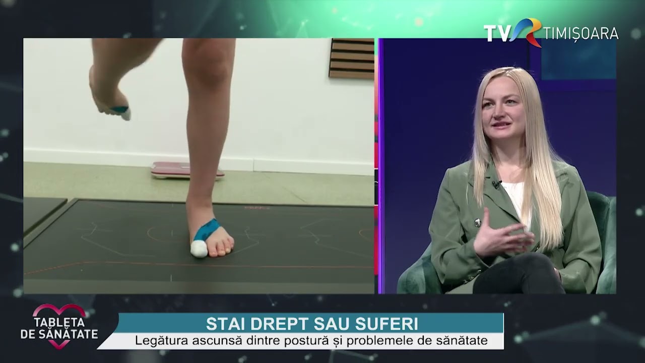Stai drept sau suferi: legătura dintre postură şi durerile de picioare #TabletaDeSanatate