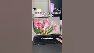 M5 MacBook Pro CUSTOMIZATION!✨💻 Mac OS Tahoe