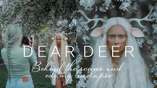 Dear Deer - MAGICAL FAIRYTALE PHOTOSHOOT - BTS &amp; Editing timelapse - Anya Anti