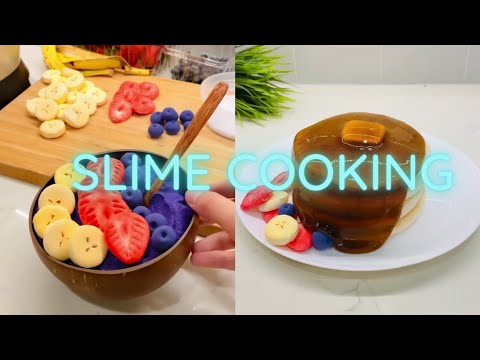 Slime Cooking Complilation / 🧁 Slime Baking 