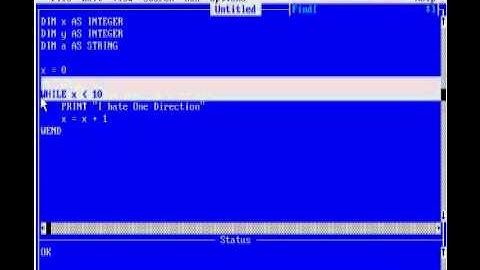 QB64 Tutorial 10 - While Loops