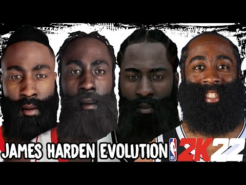James Harden Ratings and Face Evolution (College Hoops 2K8 - NBA 2K22)