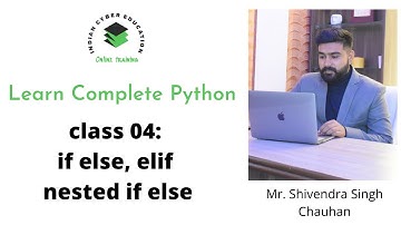 python if else elif in Hindi | learn complete python tutorial in Hindi #4