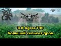 DJI Agras T30 - дрон для сельского хозяйства