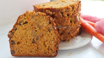 If you have Carrots at home, try this super moist Carrot Cake Recipe