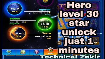 Alien shooter hero All 30 level unlock just 1 minutes