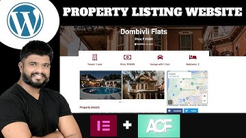 Listing Properties Wordpress Website with ACF | Elementor