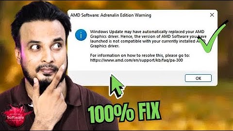 (2023 FIX) - "Windows Update Replaced Your AMD Graphics Driver" HINDI