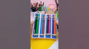 صنع مقلمه إعادة تدوير صنع اشياء بالورق Diy Shorts Diy Youtubeshorts Craft Art Fyp Fypシ 