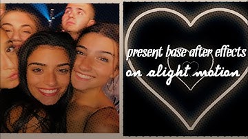 badass present base inspired after effects on alight motion | with qr code