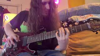 MESHUGGAH - Straws Pulled at Random [8 String Guitar Cover]