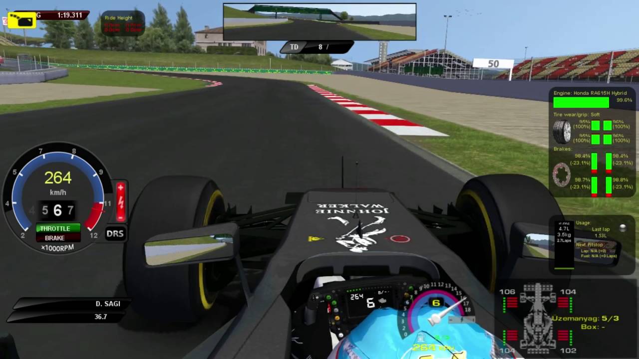 rFactor F1 RSS 2015 (Barcelona)