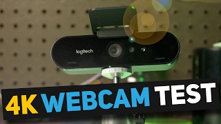 WORLD FIRST 4K WEBCAM - Logitech BRIO 4K Webcam Unboxing & 4K Quality Test - Logitech 4K Pro Webcam