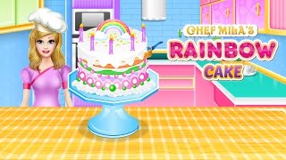 Lovely Rainbow Cake Cooking screenshot 3