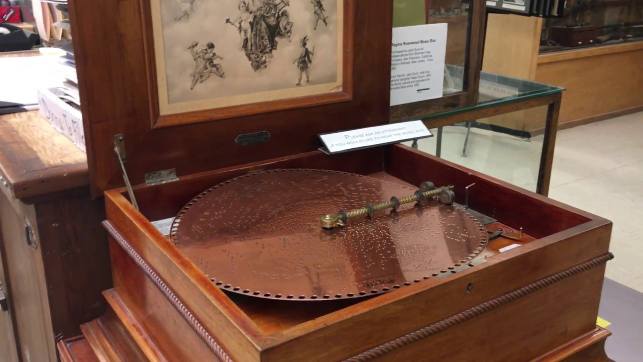 1890s Regina music box YouTube