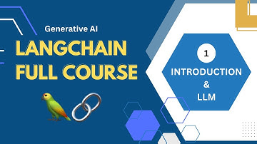 Introduction & LLM Integration | LangChain Full Course #langchain #generativeai #datascience #data