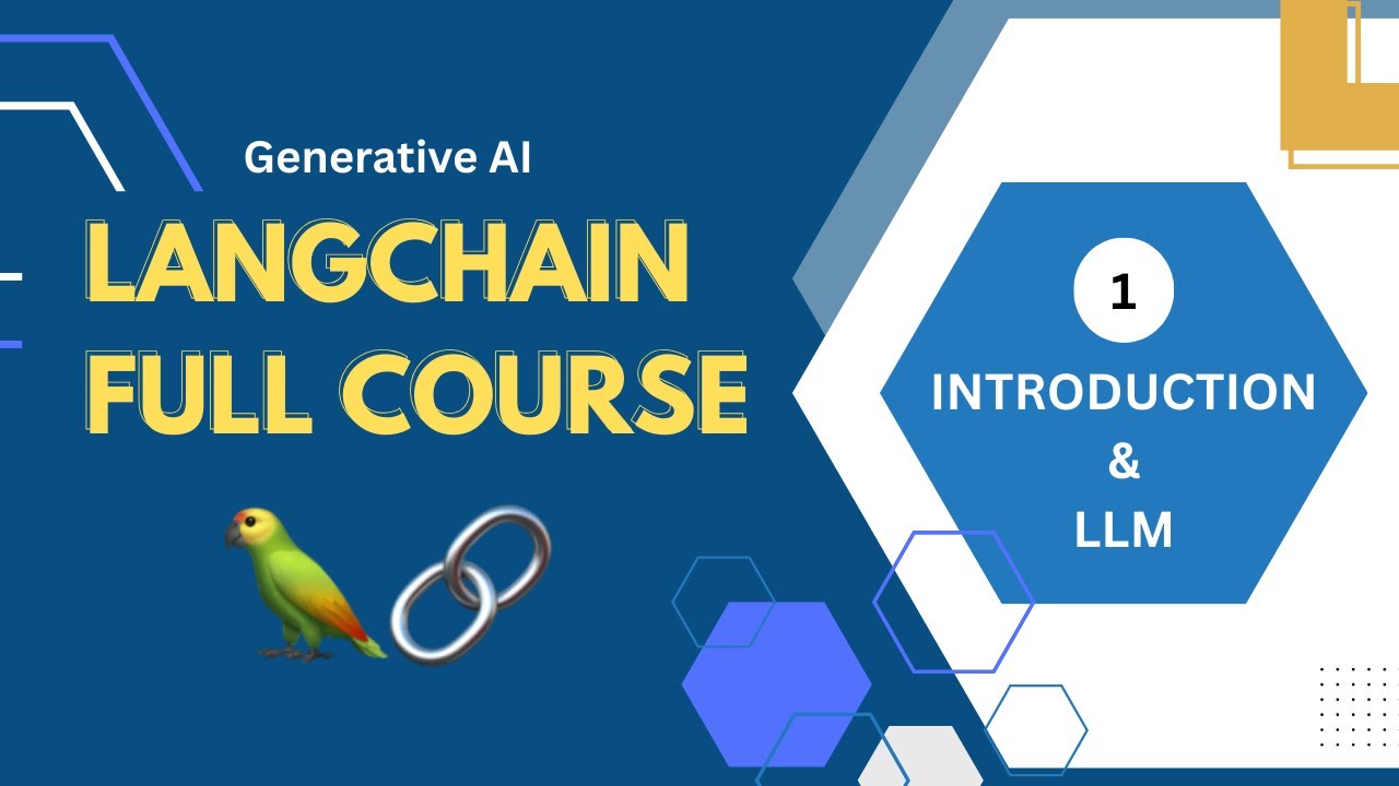 Introduction & LLM Integration | LangChain Full Course 