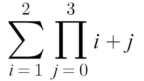 Solve summation and product notation combination - sigma and pi solving
