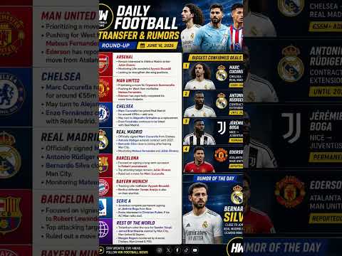 Video Daily Football Transfer & Rumors Round-Up — June 16, 2026