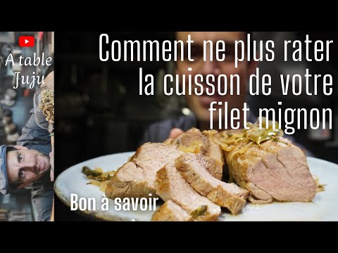 Vidéo: Le filet mignon est-il bien cuit ?