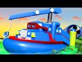 Carl de Super Vrachtwagen Nederlands ⍟  De Hovercraftboot  🚚 Autostad - Cartoons voor kinderen