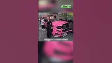 Tài xế tông bể đầu Rolls-Royce 21 tỷ đồng, phản ứng nữ chủ xe gây xôn xao #shorts