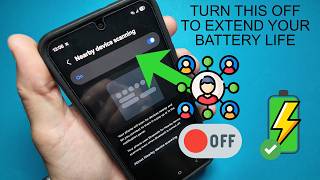 Samsung settings to save battery, turn this scanning feature off now! #androidtips #samsungtips