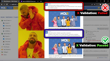 💯Pass MQL5 Market Product VALIDATION. Automatic Validation Completed With ERRORS [PART 298] OFFICIAL