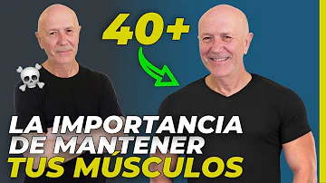 ¿Cómo ganar masa muscular después de los 40 años?