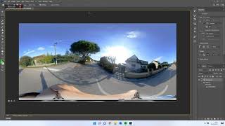 Edit 360 Degrees Panoramic Photo Image on Photoshop - THE SIMPLEST TUTORIALS screenshot 5