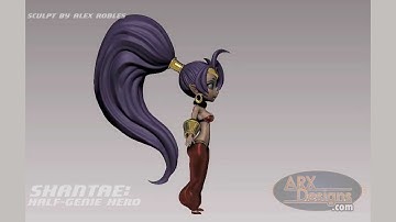 Shantae 3D ARXdesigns.com