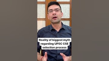 Reality Of Biggest Myth Regarding UPSC CSE Exam | Gaurav Kaushal Sir #shorts #upsc #ias