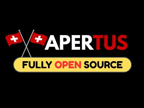 The AI Model That's Actually Open Source ( Apertus )