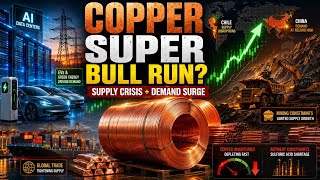 Copper Super Bull Run 🚨 Supply Crisis + AI Demand Could Send Prices Soaring 🚀